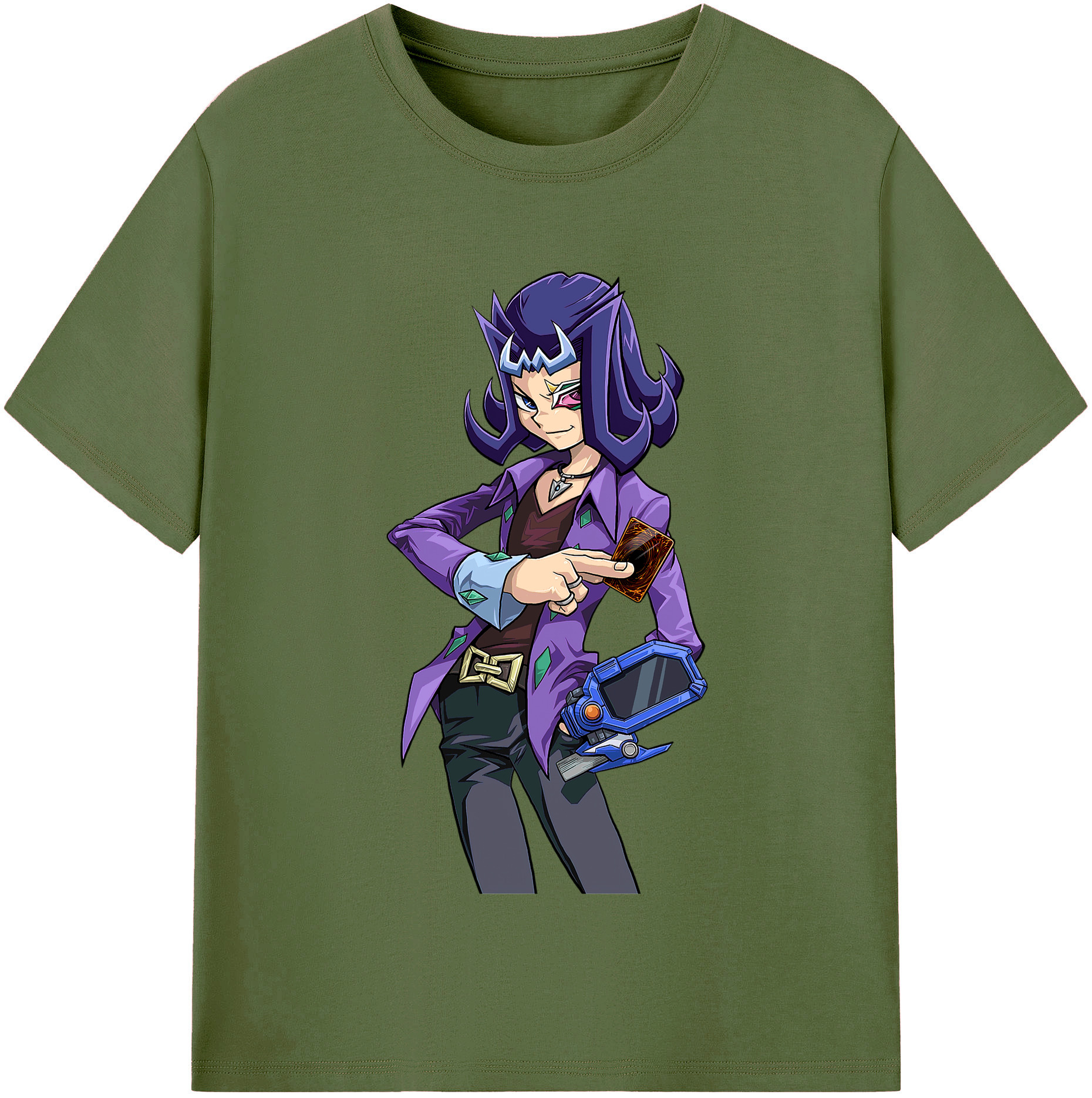 （画像用） 遊☆戯☆王 Yu-Gi-Oh! 綿100％半袖Tシャツ（フロントプリント）